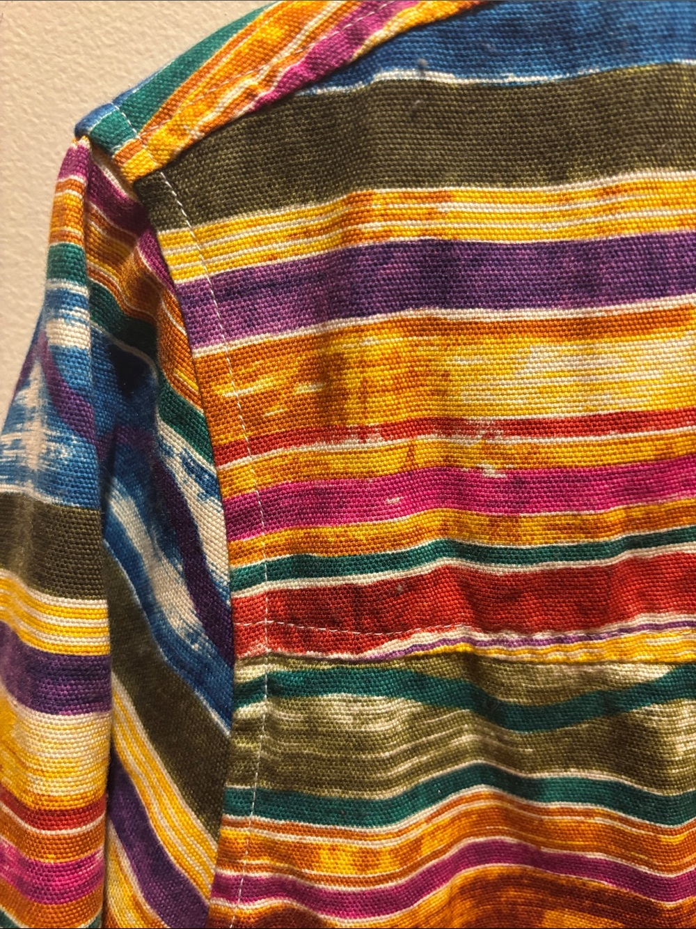 Colorful Striped Zip-Front Jacket - Multi - Picture 3 of 6